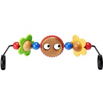 BABYBJÖRN Wooden Toy for Bouncer Googly eyes