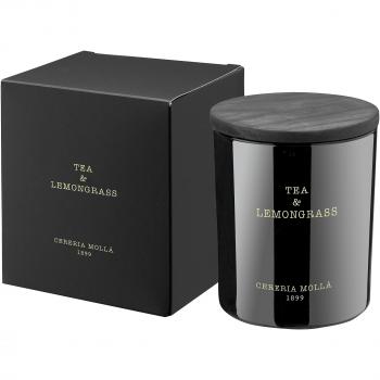 Cerería Mollá Boutique - Vela en vaso, cera vegetal, aroma a Tea and Lemongrass