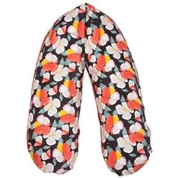 Flexofill 2008-1- 594 - Almohada para lactancia con funda incluida, Flores