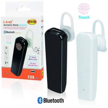 Auriculares Estéreo Bluetooth para Smartphone y Tablet Touch Android iOS R859
