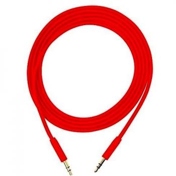 Cable Conexion Jack 3,5mm Male/male-1.5m Red - Bluestork