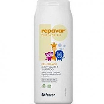 Repavar Pediatric Gel Shampoo 200ml - Gentle Cleansing Formula for Children
