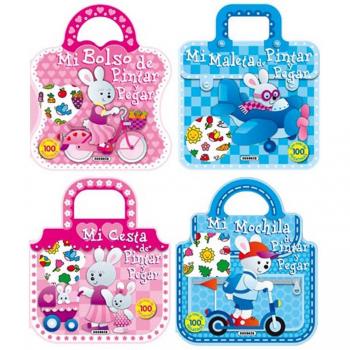 Pinta y decora con pegatinas - Susaeta Ediciones S A