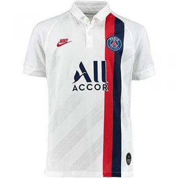 NIKE Paris Saint-Germain 2019/20 Stadium Third Camiseta, Niño, White/University Red, M