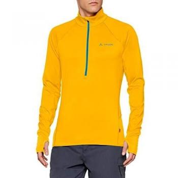 VAUDE Men's Livigno Halfzip Suéter, Hombre, Rock Melone, M