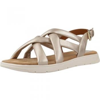 Sandalias de Mujer Geox D Dandra en Dorado Claro, Talla 36 EU