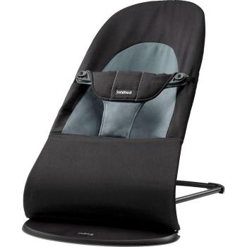 BabyBjörn Hamaca Balance Soft Woven en negro/gris
