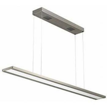 Lámpara colgante LED Classic Tec Basic de aluminio con control de color y LED integrado