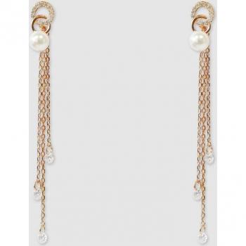 Pendientes Dada Burma con perlas blancas
