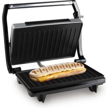 Grill Eléctrico Alpina Paninigrill 700W con Placas Antiadherentes y Diseño Plegable