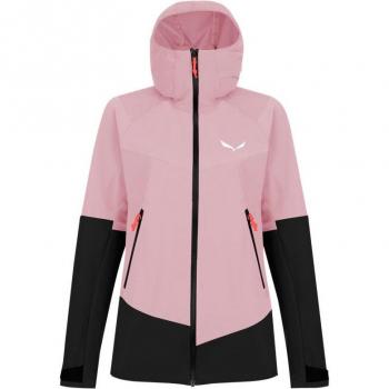 Salewa Sella Dynastretch Jacket Femenino Rosa - Chaqueta de mujer, material Dynastretch, color rosa, ligera y transpirable, ideal para actividades al aire libre, con propiedades de secado rápido y resistencia a la abrasión