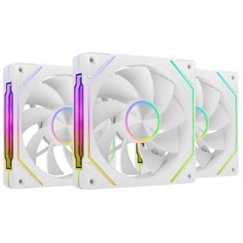 Kit de Ventiladores RGB Modulares 120mm 1800RPM LINKFINITY con Conexión Magnética y Aspas Invertidas, 3 Piezas