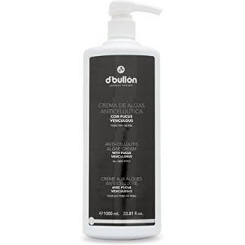 B D. BULLON Crema Corporal De Algas Anticelulítica, Previene Y Combate La Celulitis. Vegano. Efecto Calmante Y Suavizante, Único, 1000 Mililitro