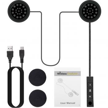 Auriculares Bluetooth para Casco de Motocicleta Impermeables con FM y Manos Libres BT-08