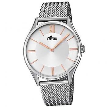 Lotus Reloj Analógico para Hombre de Cuarzo con Correa en Acero Inoxidable 18487/2