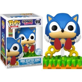 Funko POP! Exclusive Special Edition Ring Scatter Sonic - Sonic The Hedgehog Figurine