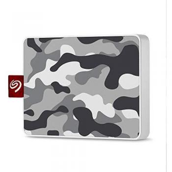 Seagate One Touch SSD, 500 GB, Disco duro externo portátil SSD, gris/blanco, USB-C, USB 3.0 para PC y Mac, 1 año de suscripción Mylio Create, 2 meses de suscripción Adobe CC Photography