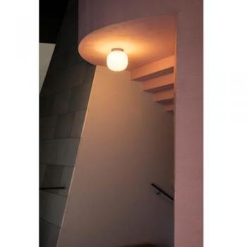 Lámpara Plafón de Baño Amelia Blanco Mate IP44 15W Faro Barcelona