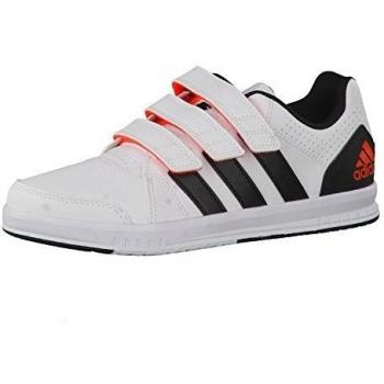 adidas LK Trainer 7 CF K, Zapatillas de Gimnasia Unisex Infantil, Blanco / Negro / Rojo