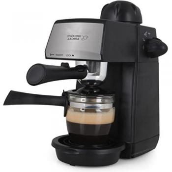 Cafetera a presión Orbegozo EXP4600 - 5 Bares, Capacidad de 2 a 4 tazas, Vaporizador para cappuccino