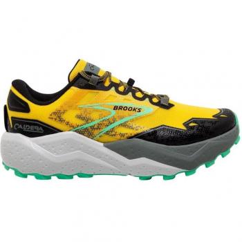 Brooks Caldera 7 Zapatillas de Trail para Hombre en Amarillo/Negro
