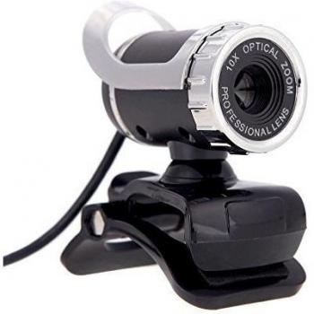 Webcam - TOOGOO(R)HD Webcam de 12 megapixeles Camara giratoria de 360 grados con USB 2.0 y microfono para el ordenador de escritorio Skype y el ordenador portatil