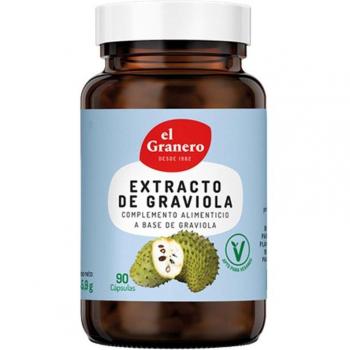 Extracto de Graviola 510mg 90 Cápsulas El Granero Integral