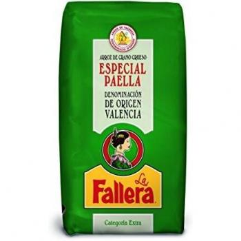 La Fallera - Arroz Especial Paella De origen Valencia, 1 Kg - [Pack de 6]