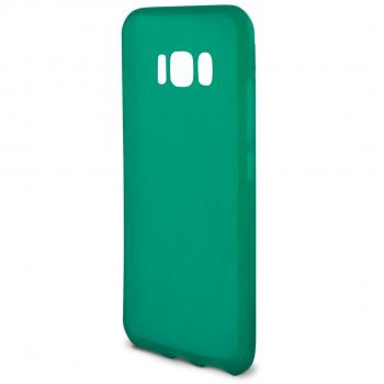 Ksix Flex Sense Aroma - Funda Olor Manzana para Galaxy S8+, Color Verde