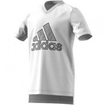 adidas YB ID Tee 3 Camiseta, Niños, Blanco, 128
