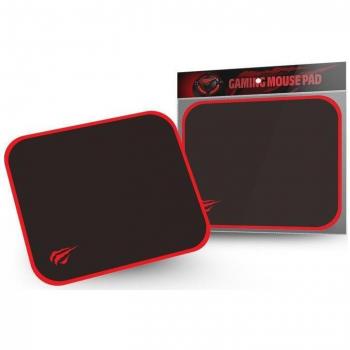 Alfombrilla Gaming Havit MP839 Speed Edition 250x250mm, Color Rojo y Negro