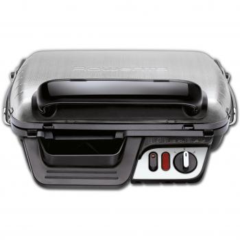 Rowenta Comfort Parrilla Eléctrica Con Termostato, Acero Inoxidable, Plateado/Negro, 1 Unidad