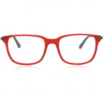 Gafas Anti-Azules Rectangulares de Montura Completa de Plástico Rojas para Hombre - SmartBuy Collection