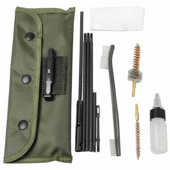 MAYMOC Rifle pistola Kit Set Limpieza Rod Nylon accesorios limpiador limpia herramientas cepillo de limpieza