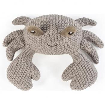Peluche Cangrejo Pepe de Walking Mum - Muñeco suave, diseño marino, apto para bebés, material hipoalergénico, lavable a máquina