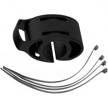 Soporte de Reloj de Bicicleta de Silicona para Smartwatch - Montaje Negro para Navegación