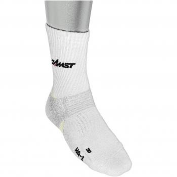 Zamst 1 Medium blanco - Calcetines, tamaño M, color blanco