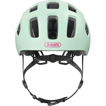 Abus Youn-I 2.0 Kids Bicycle Helmet - Iced Mint, Size S (48-54 cm) with LED Light