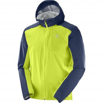Salomon Bonatti L40095400 Chaqueta, Hombre, Verde Lima