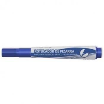 Rotulador para pizarra blanca azul de punta redonda 3mm