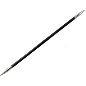 Knit Pro K41126 Agujas de Tejer Medias, Carbono/latón, Negro, 21x5x0.12 cm