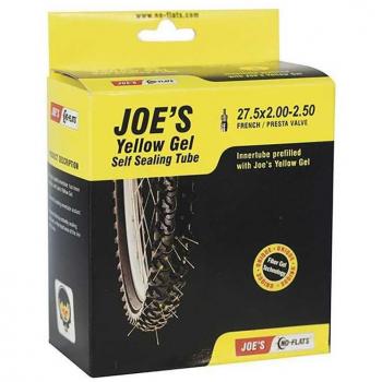 Cámara de 27.5x2.00-2.50 con Gel Antipinchazos Válvula Presta - JOES