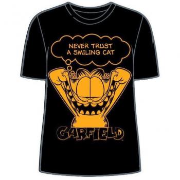 Camiseta Garfield Adulto Mujer Talla M - Diseño Sonriente