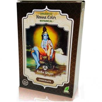 Radhe Shyam Henna Polvo Chocolate 100g
