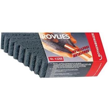 Pañuelos de limpieza ROVLIES Rothenberger 10 unidades 130x60 mm para tubos de cobre