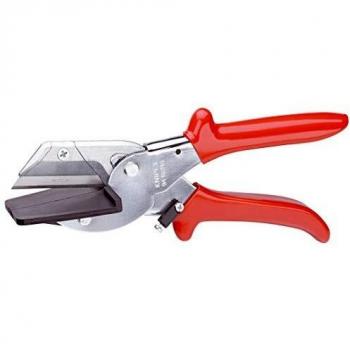KNIPEX 94 15 215 Cortador para cable de cinta con fundas de plástico 215 mm