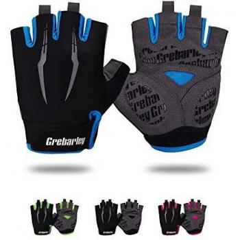 Grebarley Guantes de Ciclismo,Guantes MTB,Adecuado para Ciclismo de Montaña,Todo el Vehículo de Terreno,Bicicleta de Montaña,Guantes de Verano para Hombre/Mujer …