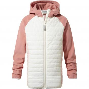 Craghoppers Girls Neopolitan Hybrid Chaqueta, Rosa Marina, Size 3-4 Unisex niños