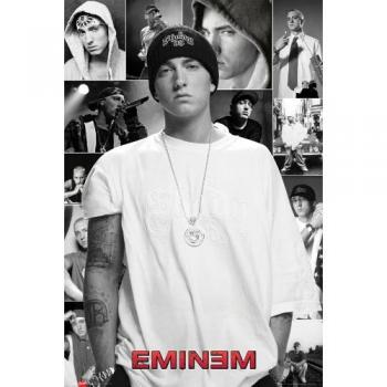 Close Up Eminem Poster Collage 91,5 x 61 cm