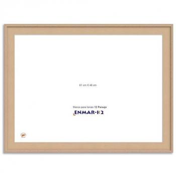 Marco Caja Americana Haya Natural 12 Paisaje Sin Cristal Ni Trasera (46 x 61 cm)